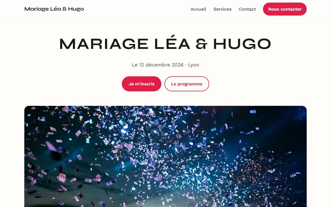 Mariage & événement